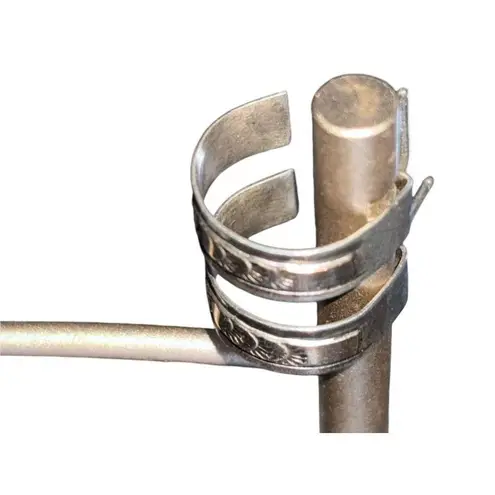 12k Gold Filled Half Hoop Etched Sunbeam Earrings Silver