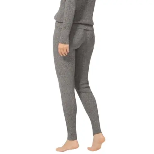 TOMMY JOHN Ribbed Heather Gray Lounge Knit Leggings Jogger Sweatpants Size M Gray Size M