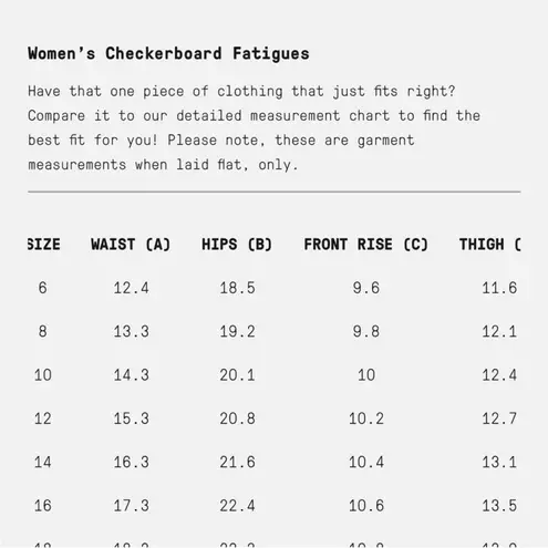 P&Co P& NWT 304 Service Fatigue Checkerboard High Waisted Straight Leg Pants 2 Reg - Image 8