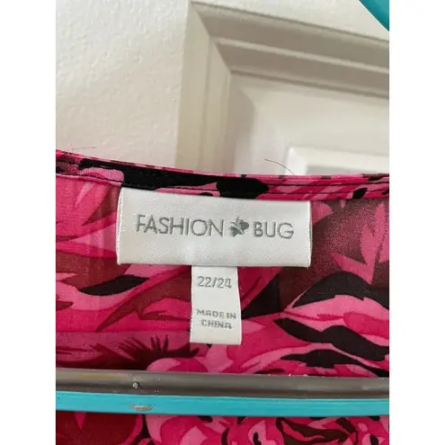 Fashion Bug FASHION & BUG Women's Blouse Red ROSE