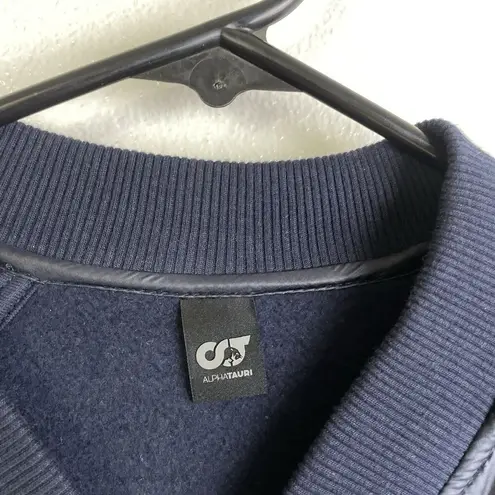 Alpha Tauri F1 Jacket Small Womens Blue Puffer Sweatshirt Zip Outdoors Formula 1