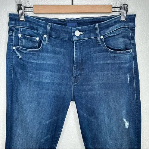 Mother The Looker jeans Dark Graffiti 30 Blue