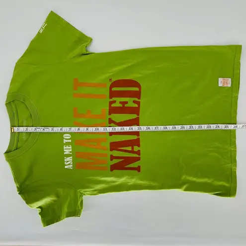 Tangerine The Naked Turtle White Rum Kiwi Green Women's T-Shirt - Size S - GUC