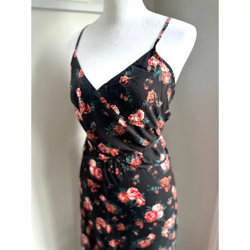 Rat & Boa Sz Small Floral Maxi Dress Romantic Sultry Boho Feminine Sexy Glam