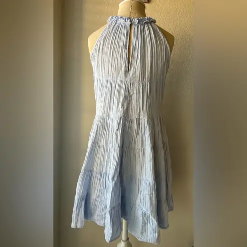 Elan Sky Blue Flowy Mini Dress Size S