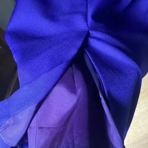 Alex Evenings ROYAL BLUE MOTHER OF THE BRIDE DRESS AND JACKET WITH JEWELS 10P