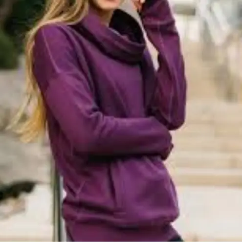 Zyia Active Oh So Soft Cowl Neck Hoodie