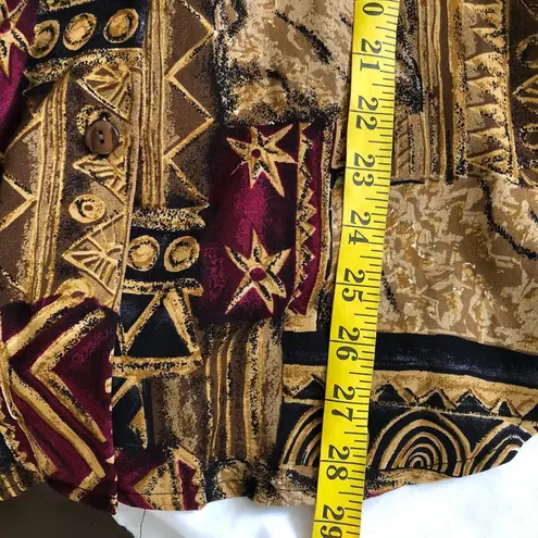 Unique VTG 80s Caliche Unisex Hawaiian shirt brown earthy multi