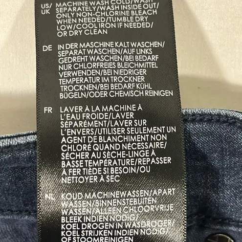 Liverpool LOS ANGELES ANKLE SKINNY JEANS WOMENS DARK WASH DENIM PETITE 2/26 A90