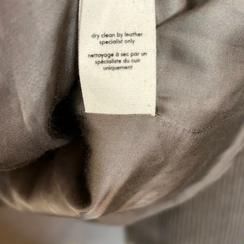 DONNI Corduroy Cotton Blazer Size S In Mushroom Brown