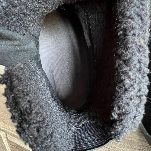 Easy Spirit Seiwander Women's Black Suede Boots Size 7.5 #821