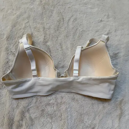 Vanity Fair Illumination Front Close Lined Underwire Bra Ivory SZ 34C 75339