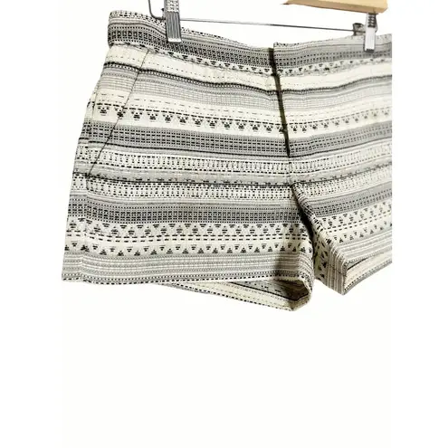 Parker  Cream Metallic Dressy Shorts Size M