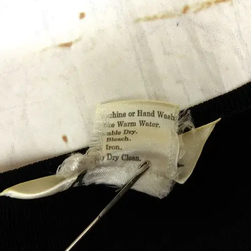 Exclusively Misook Cardigan Womens Plus 3X Black Green Yellow Trim V