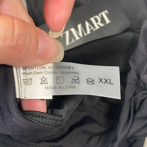 ZMART High Waist Swim Bottom Ruched V