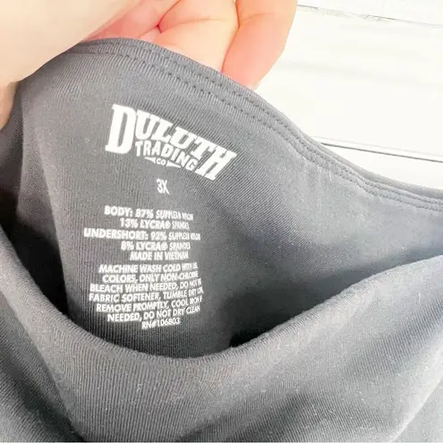 Duluth Trading Co NoGa Stretch Skort 3X Black