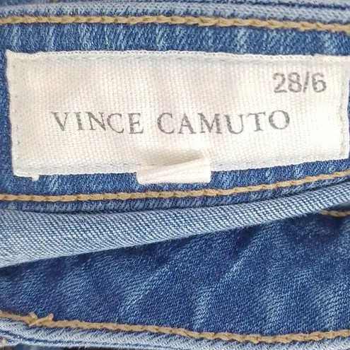 Vince Camuto  jeans with red piping