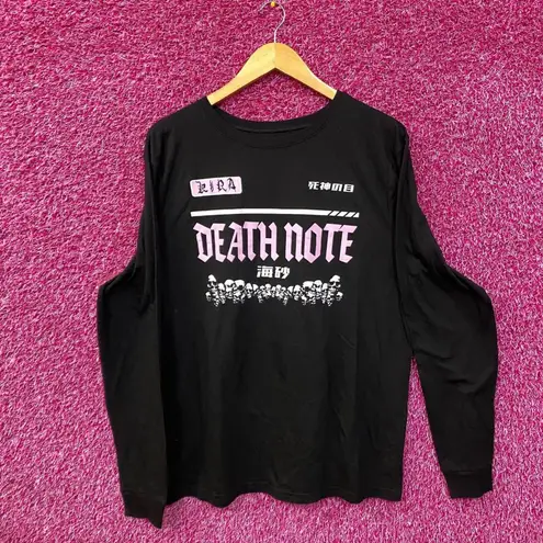 Death Note Kira Misa Amane Anime Long Sleeve T-Shirt XL