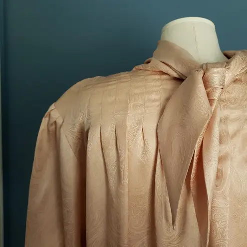 Geoffrey Alexander for Private Agenda Vintage Silk Blouse Size 16