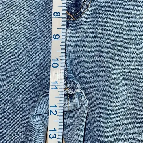 Dear John Denim Jodi Super High Rise Cropped Straight Jeans 30 Blue