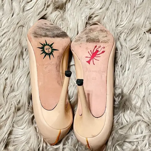 P S Paul Smith Keira Heels size 38 (8) Tan
