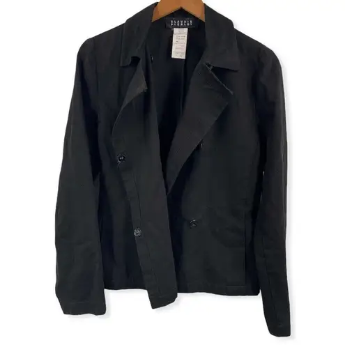 Claudie Pierlot Black Twill Jacket Size 6