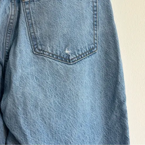 Abercrombie & Fitch  The Loose High Rise Jeans Curve Love Light Wash Size 29 8 - Image 9