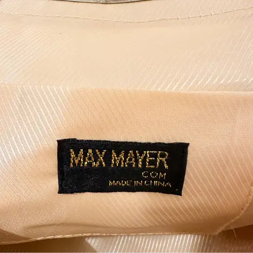 Max Mayer Vintage Floral Beaded Victorian Bag Handbag Purse Sage green Pink