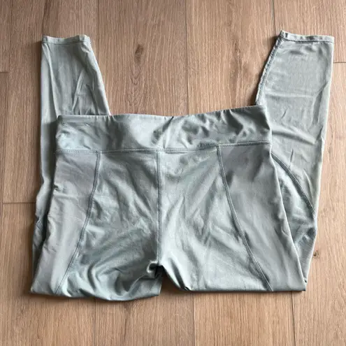 JoyLab  Women’s Baby Blue Mesh Leggings Size XL