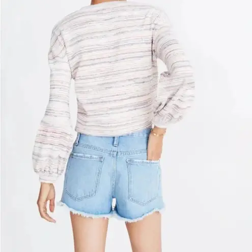 Madewell  Relaxed Denim Shorts Size‎ 35 NWT Button Fly