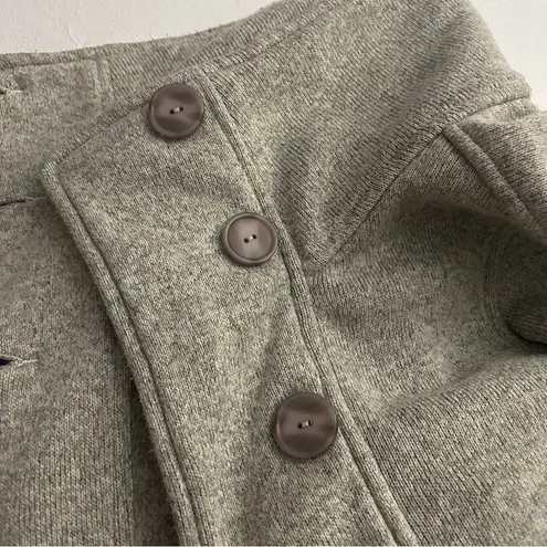 Patagonia women’s Better Sweater fleece pea Coat jacket medium grey Gray