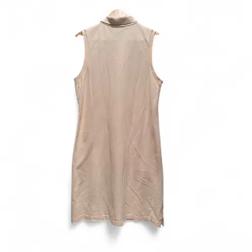 Ralph Lauren  Sleeveless Butter Yellow Polo Sport Dress 100% Cotton Size Medium