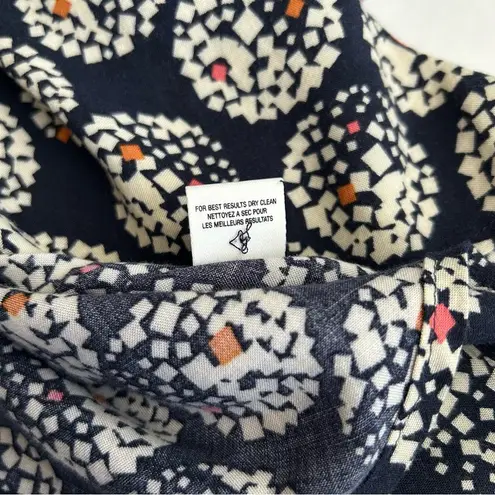 Maeve Anthropologie Women’s Blue Confetti Ball Puff Sleeve Blouse Size 2