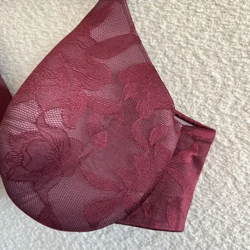 Cacique Lane Bryant Lace Lightly Lined Full Coverage Lace Bra Size 44Dā