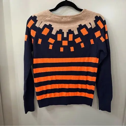 THML  Cardigan Martina Square & Stripe Print Cardigan Size XS - Image 5