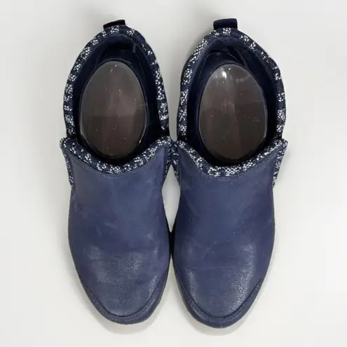 Ryka Namaste Navy Blue Waterproof Bootie Size 7M