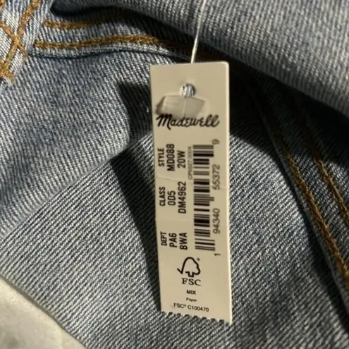 Madewell Madwell The Perfect Jean Short Curvy with Magic Pockets Size 20