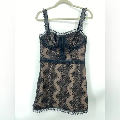 Alexis Tesi Black Cocktail Dress Size Large