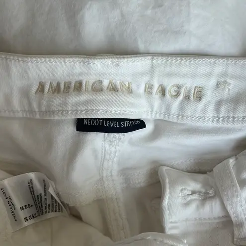 American Eagle Outfitters White Jean Shorts