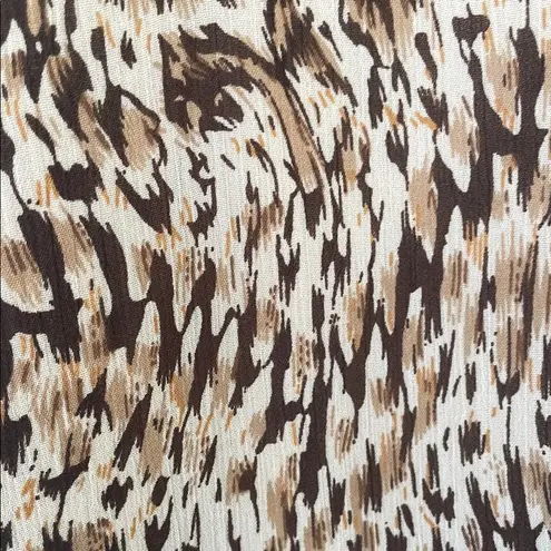 Bardot Revolve Cascading Ruffle Printed Ellie Midi Dress Slip Dress Sundress 8/M