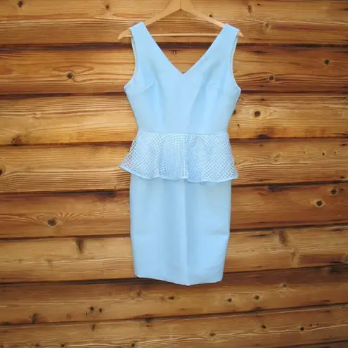 Camilyn Beth NWOT Petula Cinderella Blue Peplum Dress
