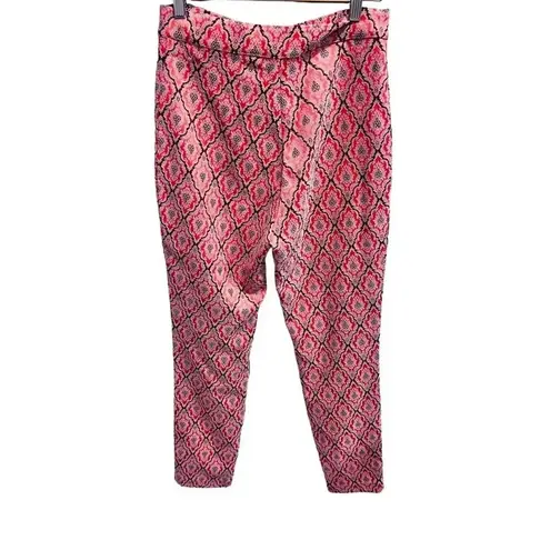 Urban Outfitters  Susie Jacquard High-waisted Zip Front
Skinny Ankle Pant Size 8