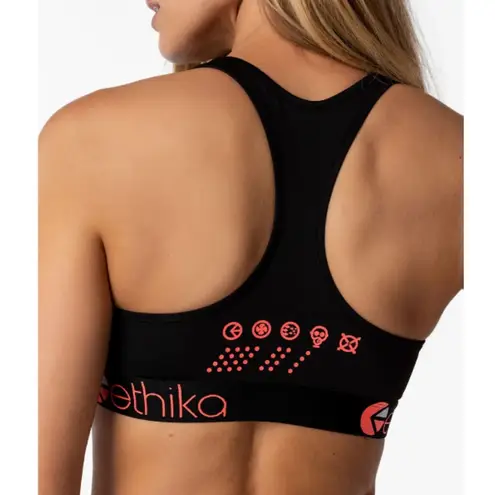 Ethika  Subzero Performance Sports Bra Black Sz Small