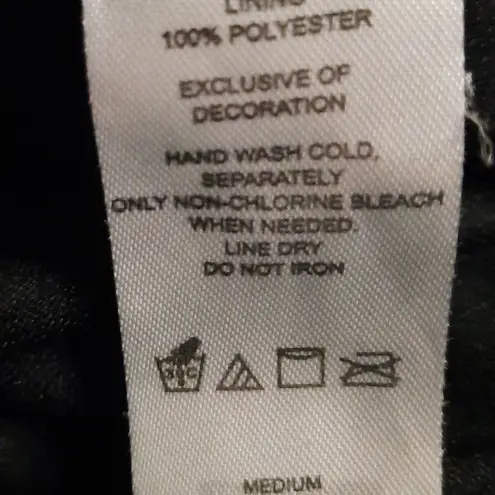 Sea Angel Black Tankini Top Size Medium