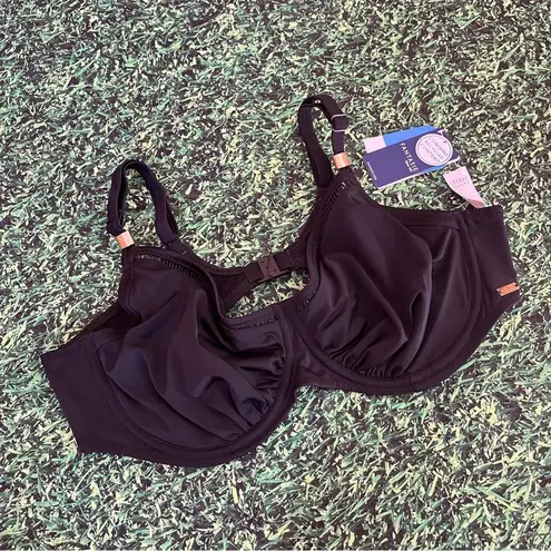 Fantasie East Hampton Full Cup Bikini top, Black, 44 D Black Size undefined