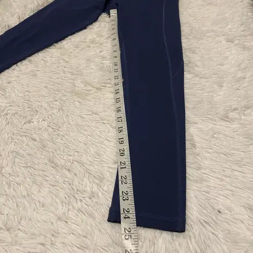 Buff Bunny Athletic Leggings in Blue Large