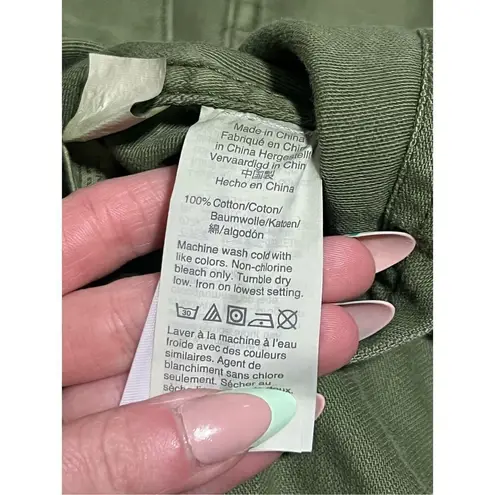 Madewell  Olive Claremont Drawstring Jacket Size XS