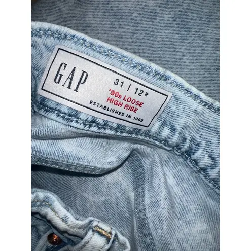 Gap  90s Loose High Rise Jeans Size 31