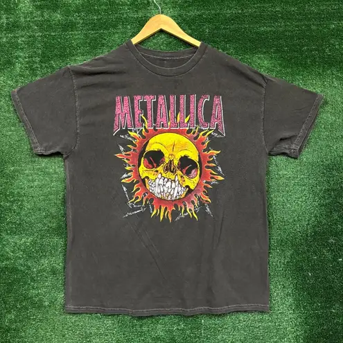 Metallica Blazing Pushead Heavy Metal Band T-Shirt Size Extra Large