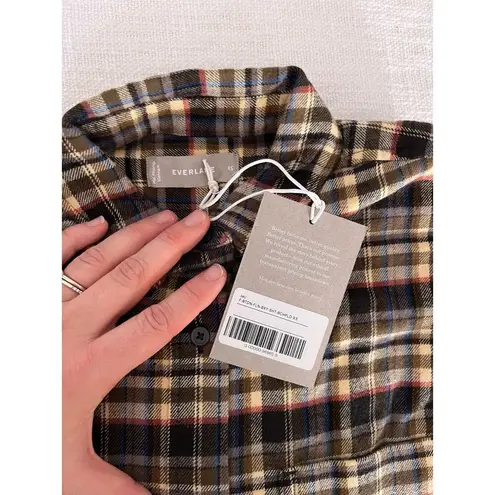 Everlane  | The Boxy Flannel Flannel Shirt | Beech | Sz XS